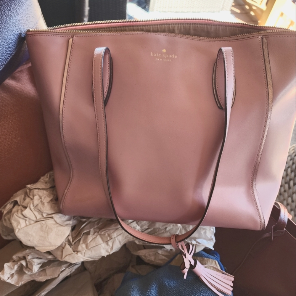 Kate Spade Kali Tote in Quartz Pink